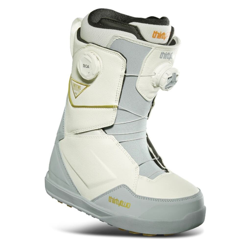 ThirtyTwo Womens Lashed Double Boa Snowboard Boot US 9 White Grey NWOB